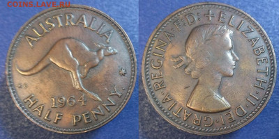 2 пенни 1964 (2) до 25.03.2020 г. 22-00 по Москве - 170579095