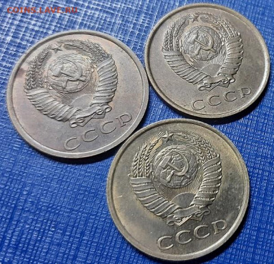 3 копейки 1980 (шт. 1.2, 2, 3.2)-3щт. ост. блеск до 28.03.20 - 20200325_195335