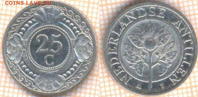 Нидерландские Антиллы 25 центов 2010 г., до 01.04.2020 г. 22 - Нидерландские Антиллы 25 центов 2010 417
