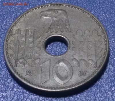 Германия оккупация 10 рейхспфеннигов 1940 А - 170894434 (3)