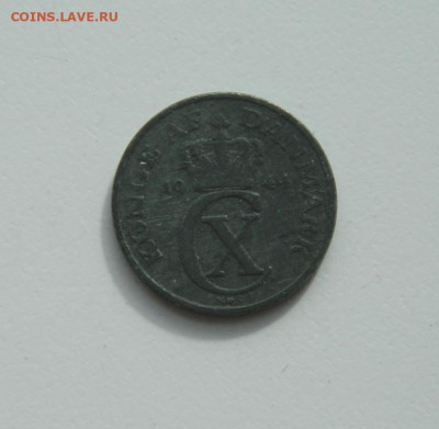 Дания 1 эре 1944 г. (цинк) до 01.04.20 - DSCN9959.JPG