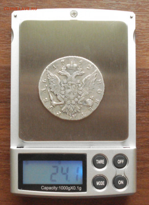 1 рубль 1762 год до 29.03.20, 22:00 по Мск. - DSC05571.JPG