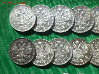 20, 15, 10 копеек - лот из 18 билонов 1908-1916 гг - DSC09331.JPG
