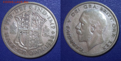 Великобритания ½ кроны, 1936 до 27.03.2020 г. 22-00 по Москв - 8