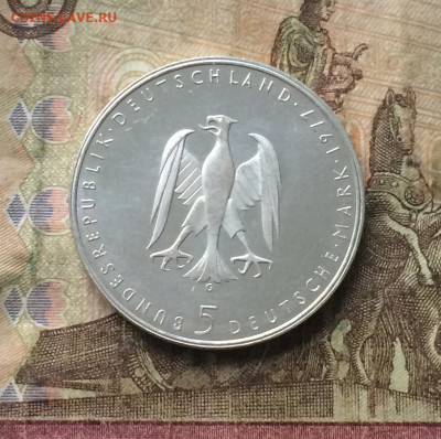 5 марок1977г.ФРГ.200 лет со дня рождения Генриха фон Клейста - IMG_8295.JPG