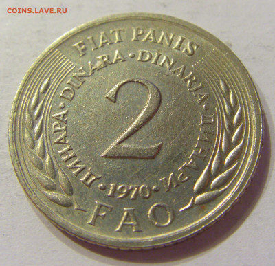 2 динара 1970 ФАО Югославия №2 03.04.2020 22:00 МСК - CIMG3529.JPG