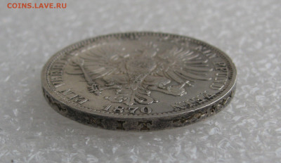 Пруссия. Вильгельм I. 1 ТАЛЕР 1870 года. До 30.03.2020 - 1ТЛ1870 (5).JPG