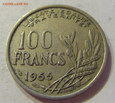100 франков 1955 Франция №1 03.04.2020 22:00 МСК - CIMG4426.JPG