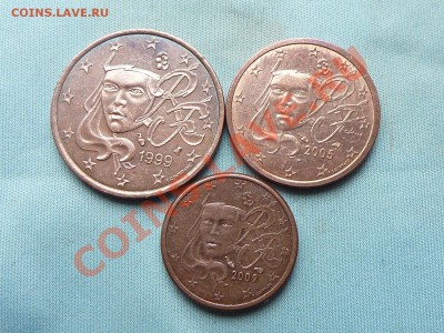 С 1 рубля Франция 1,2 и 5 евроцентов . до 1.09.11 в 22-00 - MEMO0063.JPG