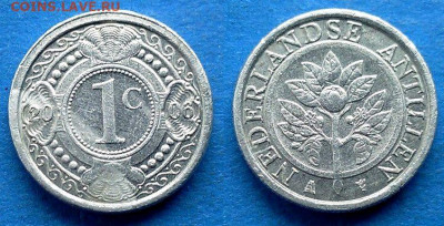 Нид. Антильские острова - 1 цент 2006 года до 3.04 - Нидерландские Антильские острова 1 цент, 2006