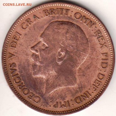 Великобритания 1 пенни 1936 г. до 24.00 04.04. 20 г. - 017