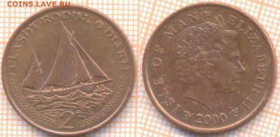 Мэн 2 пенса 2000 г., до 04.04.2020 г. 22.00 по Москве - Мэн 2 пенса 2000 438