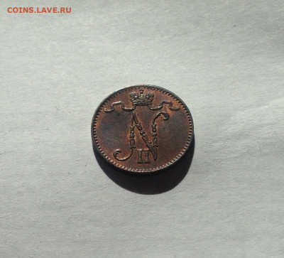 1 пенни Русская Финляндия 1900г., шт.блеск , до 04.04.20г. - 1p0-1
