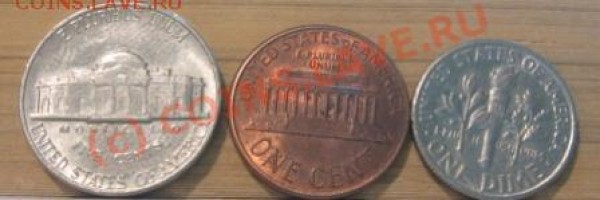22 иностранные монеты - США 1