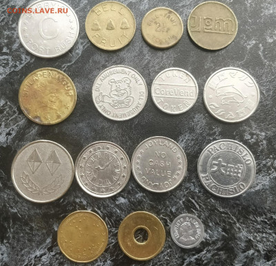 15 жетонов (токенов) разные №2 до 2.04.20 - IMG_20200330_140653