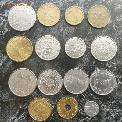 15 жетонов (токенов) разные №2 до 2.04.20 - IMG_20200330_140610