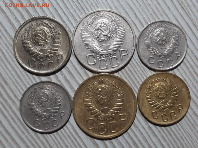 6 ранних советских монет. Красивые. До 05.04.20 в 22.00 - 2