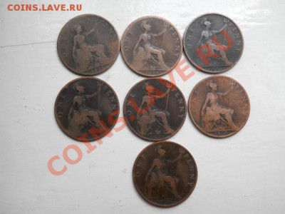 АНГЛИЯ 1 Пенни 1895-1901 Погодовка!!! 7 шт. До 31.08 22-00 - DSCN0002.JPG