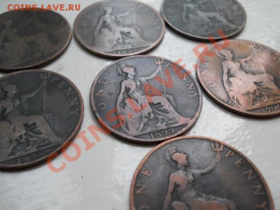 АНГЛИЯ 1 Пенни 1895-1901 Погодовка!!! 7 шт. До 31.08 22-00 - DSCN0004.JPG
