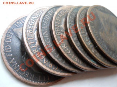 АНГЛИЯ 1 Пенни 1895-1901 Погодовка!!! 7 шт. До 31.08 22-00 - DSCN0011.JPG