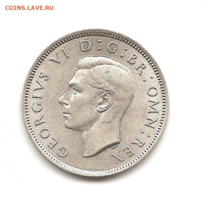 Англия.2 шиллинга.1942    05.04 - 111 019