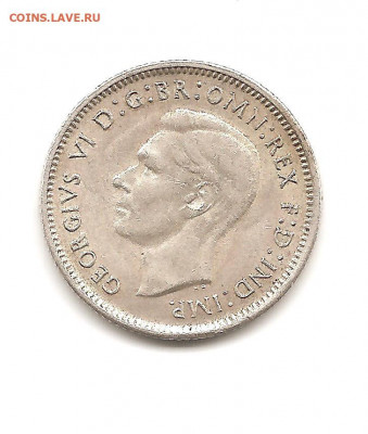 Австралия.1 шиллинг. 1943    05.04 - 111 028