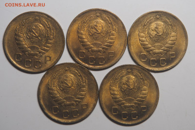 1 копейка 1946 UNC 5 штук до 04.04.2020 в 22.00 - мон2