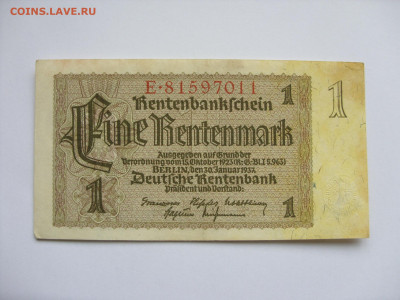 Антиквариат, жетоны, боны, аксессуары и прочее. - 1 марка 1937 - 6-1.JPG