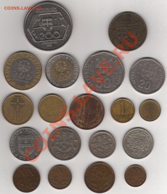 Португалия продажа монет - Португалия а