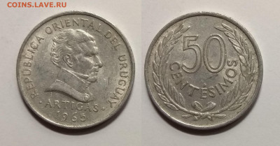 Уругвай 50 сентесимос 1965 г Хосе Артигас - 7.04 22:00мск - IMG_20200329_101900