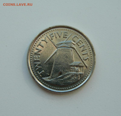 Барбадос 25 центов 2008 г. до 07.04.20 - DSCN9975.JPG