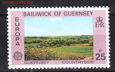 GUERNSEY  1977 Европа 1м 25п до 10 04 - 60