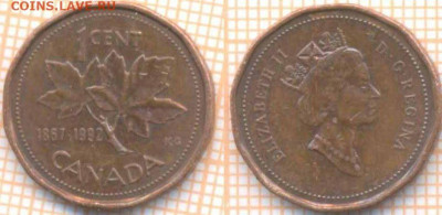 Канада 1 цент 1992 г., до 11.04.2020 г. 22.00 по Москве - Канада 1 цент 1992 508