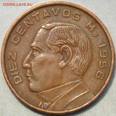 Мексика 10 сентаво 1956. 08. 04. 2020 в 22 - 00. - DSC_0428.JPG