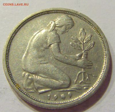 50 пфеннигов 1949 D ФРГ №1 12.04.2020 22:00 МСК - CIMG5831.JPG