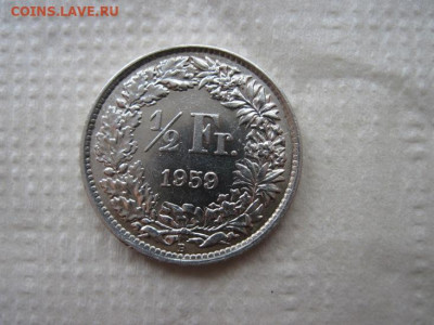 ½ франка Швейцария 1959  до 08.04.20 - IMG_8311.JPG