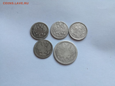 5 серебряных монет 1855-1899 до 09.04.2020 - 5сер2
