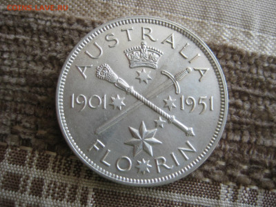 Австралия. Флорин. 1951г 50лет конфедерации. - IMG_2142.JPG