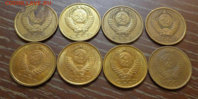 5 копеек 1985-91 года подряд 8 штук до 12.04, 22.00 - 5 коп 1985-1991 (№1)_2.JPG