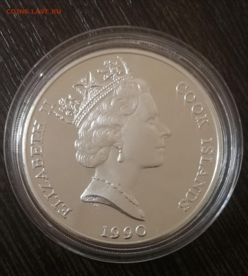 Острова Кука, 50 долларов 1990 г. Бизон до 10.04.2020 - IMG_20200406_214254