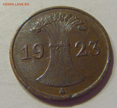 1 пфенниг 1923 А Германия №1 12.04.2020 22:00 МСК - CIMG6095.JPG