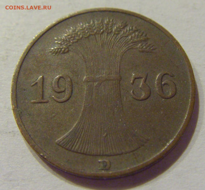 1 пфенниг 1936 D Германия №1 12.04.2020 22:00 МСК - CIMG6103.JPG