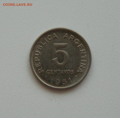 Аргентина 5 песо 1951 г. до 09.04.20 - DSCN0015.JPG