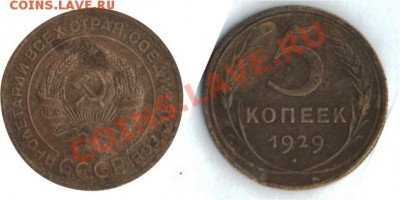 5 копеек 1929 года - 5k1929