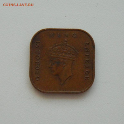 Британская Малайя 1 цент 1945 г. до 13.04.20 - DSCN0030.JPG