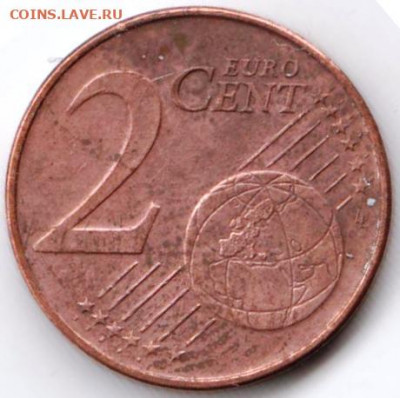 Австрия 2 Евро цента 2004 г. до 24.00 14.04. 20 г. - 056