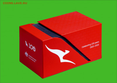Австралия 2020 Коллекция 11 шт. 1$ 100-летие Qantas Самолеты - 6