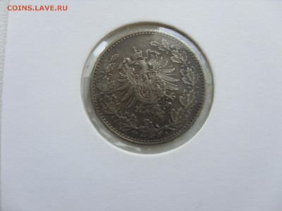 50 пфеннигов 1877 неплохая - 50 пф 1877 А - 2