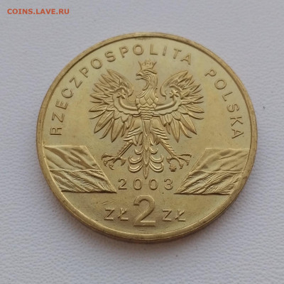 ПОЛЬША,2 злотых 2003г(Европейский угорь)до 10.04.2020г - IMG_20200408_174148