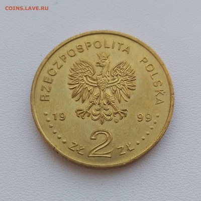 ПОЛЬША,2 злотых 1999г(Э.Малиновский)до 10.04.2020г - IMG_20200408_174425